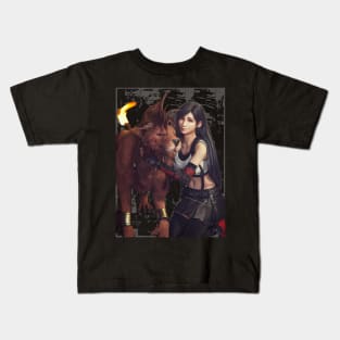 Tifa and Nanaki Kids T-Shirt